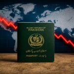 Pakistan Passport low Ranking Graph