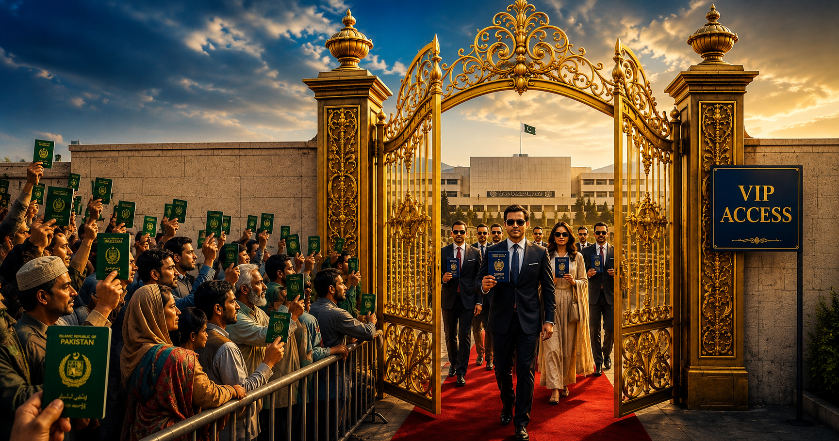 Pakistan’s Blue Passport and the Golden Elite