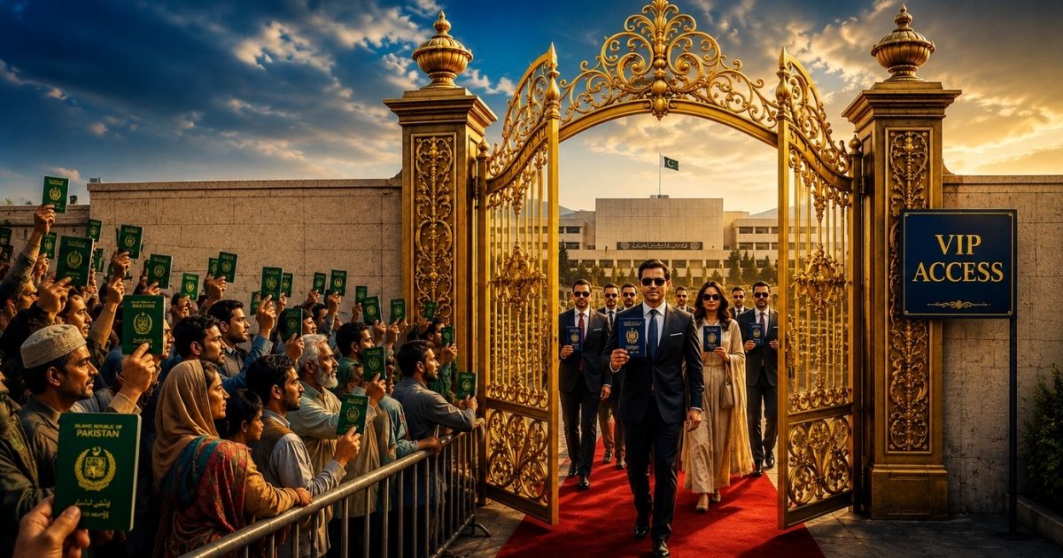 Pakistan’s Blue Passport and the Golden Elite